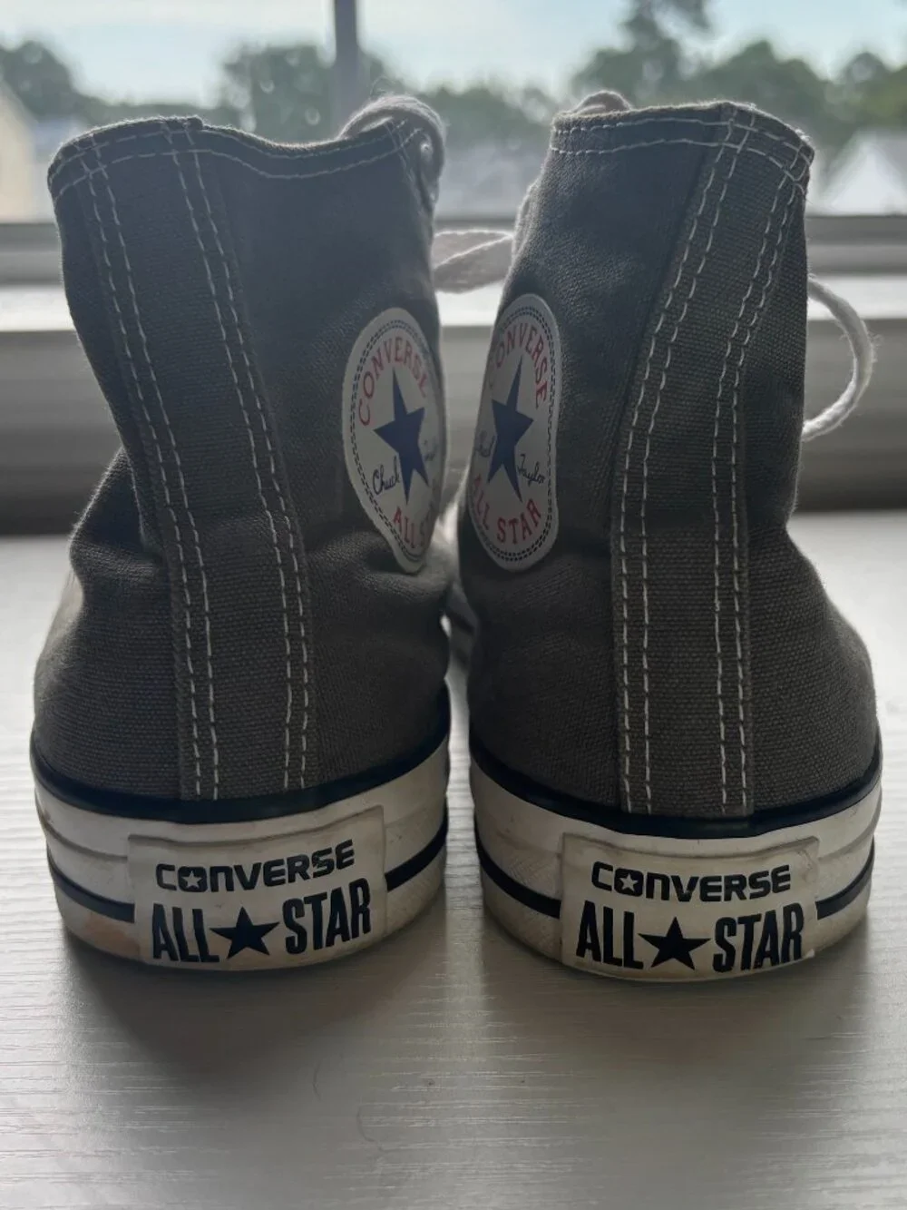 Converse these charcoal